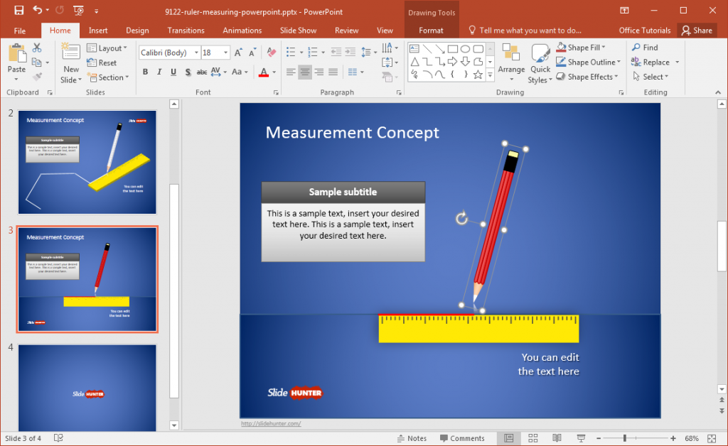Free Geometry PowerPoint Template