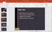 Free Star Wars PowerPoint Template