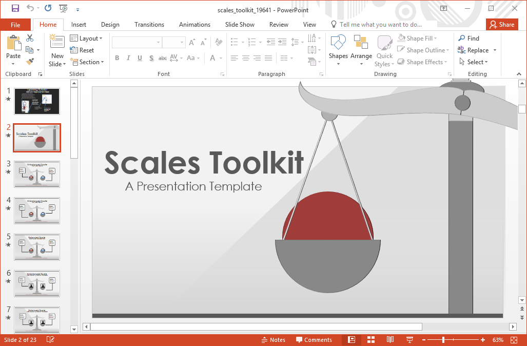 scales-powerpoint-template