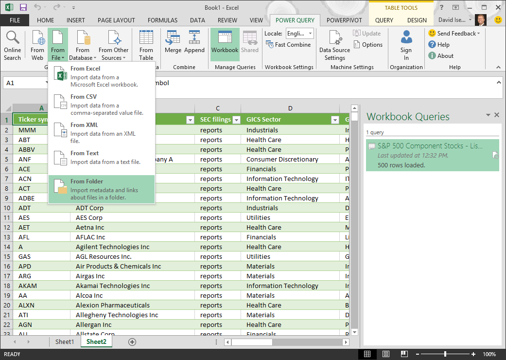 microsoft power query addin for excel