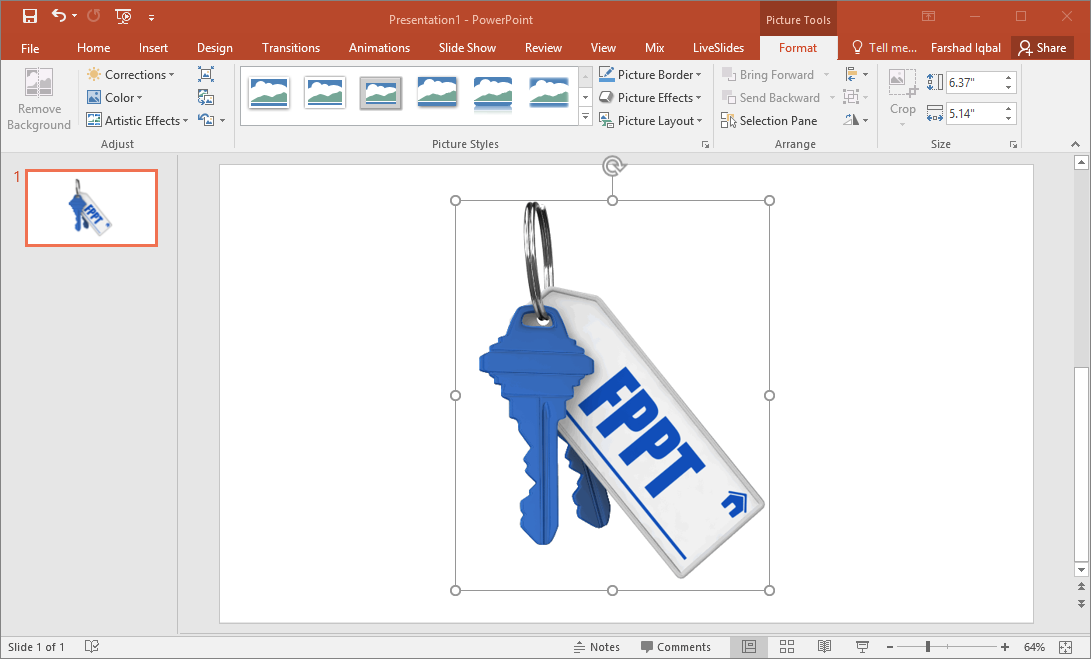 3d keys for powerpoint