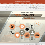 animated geometry powerpoint template