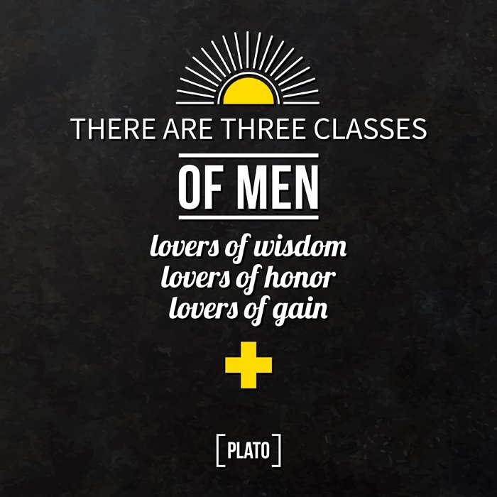 Catchy quote slide design - Example of Rule of Three