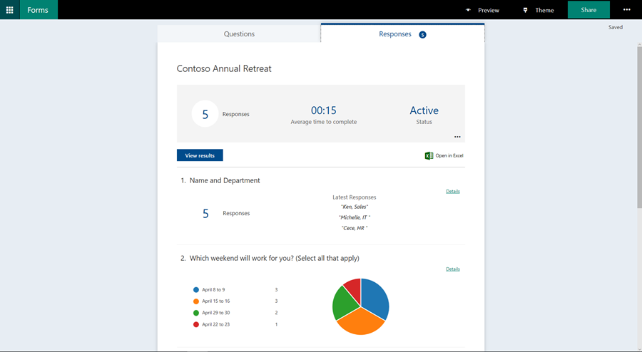 microsoft forms public preview