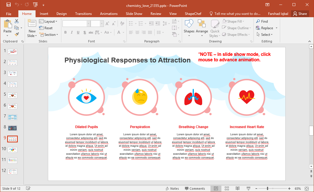 Physiological Responses to Attraction