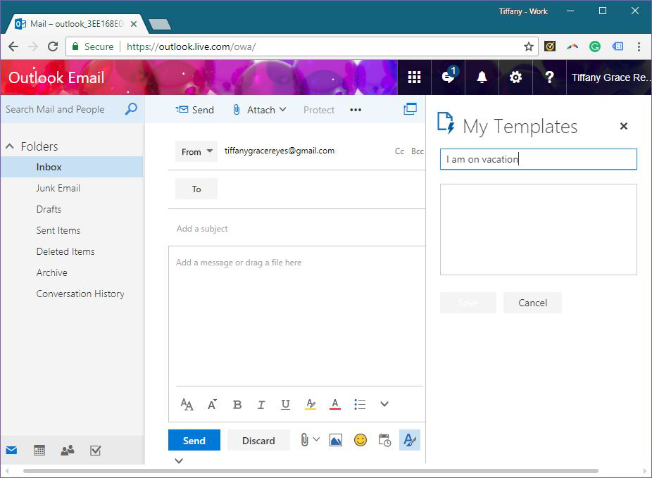 Template Phrases Add-in for Outlook