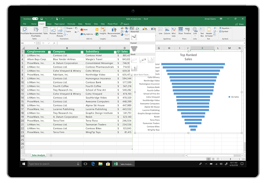 Excel 2019