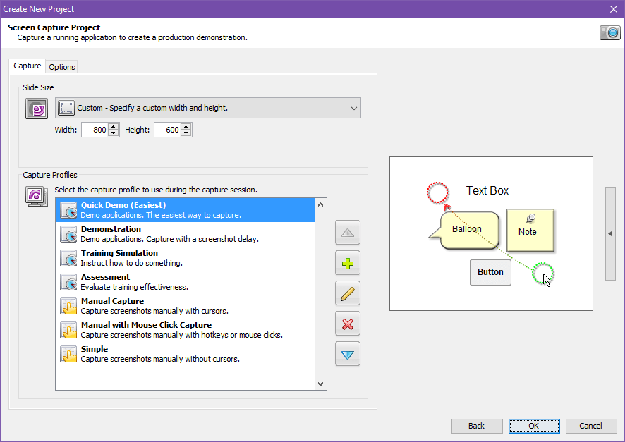 Select-Your-Capture-Profile