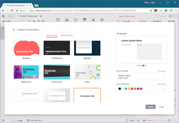 Create Visually Engaging Online Presentations with Zoho Show
