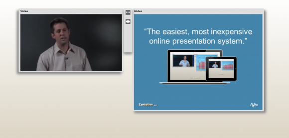 Online Presentations with YouTube Videos & PowerPoint Slides with Zentation