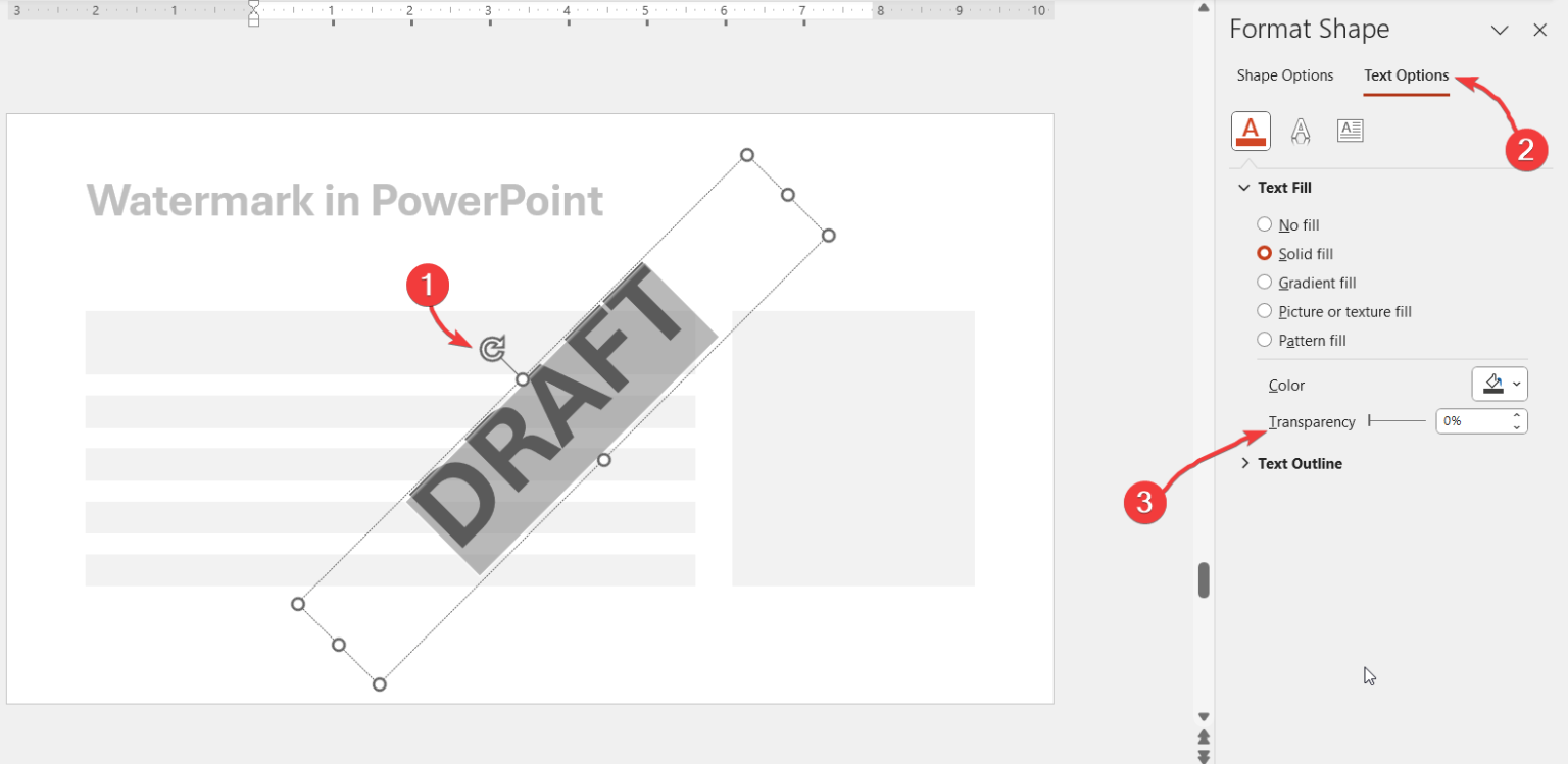 How to Add a Watermark in PowerPoint