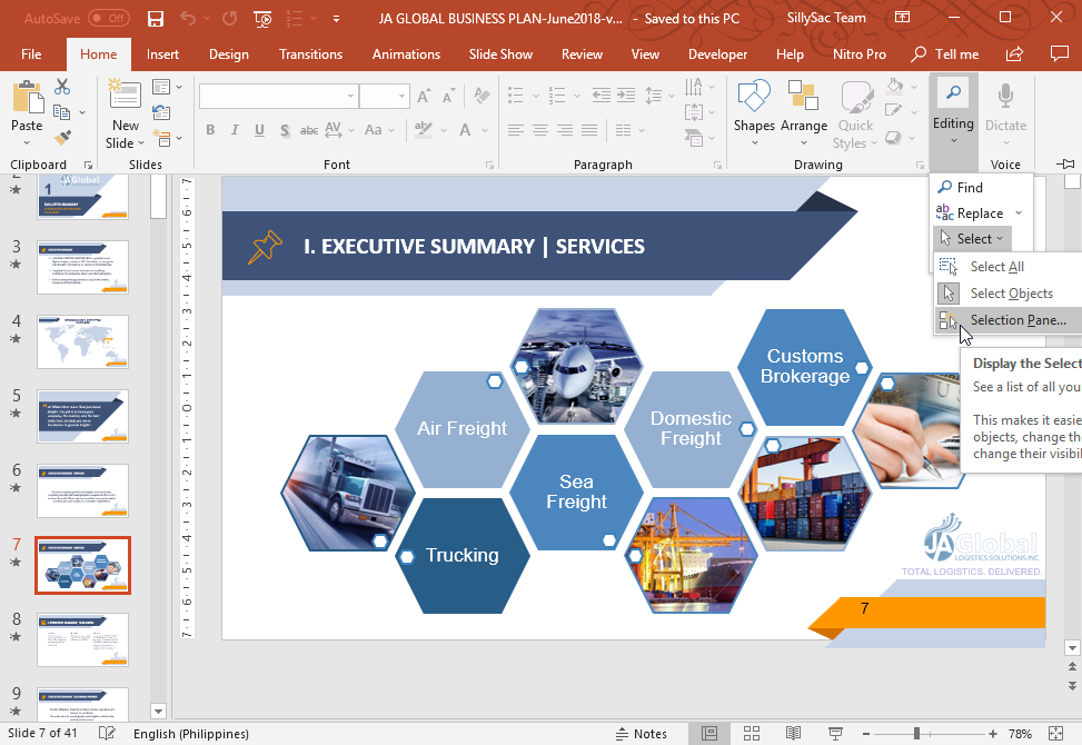 How to Work in PowerPoint with Layers