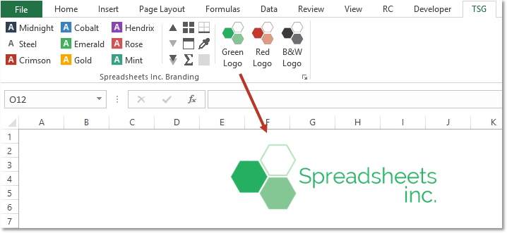 mrBrand Add-in for Excel