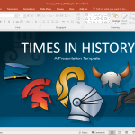 Animated Times in History PowerPoint Template