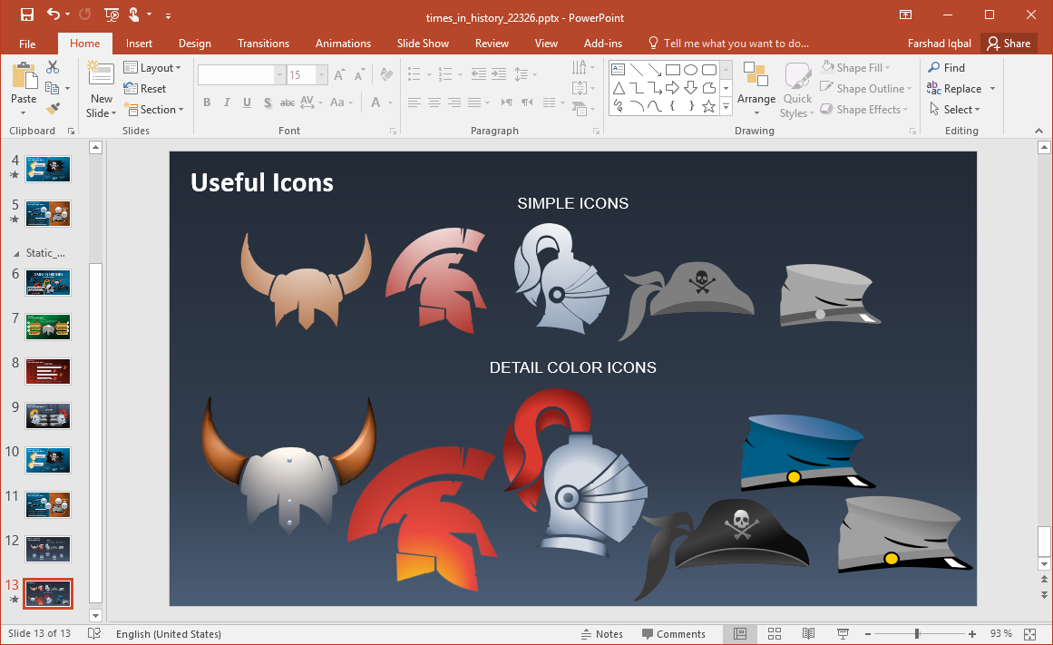 History Clipart and Icons
