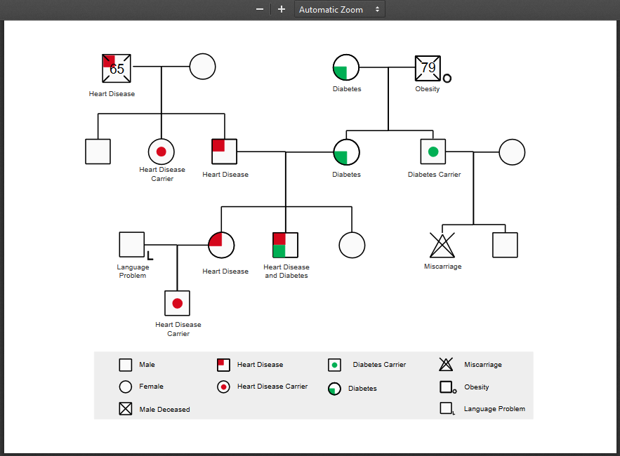 Free Medical Genogram Template