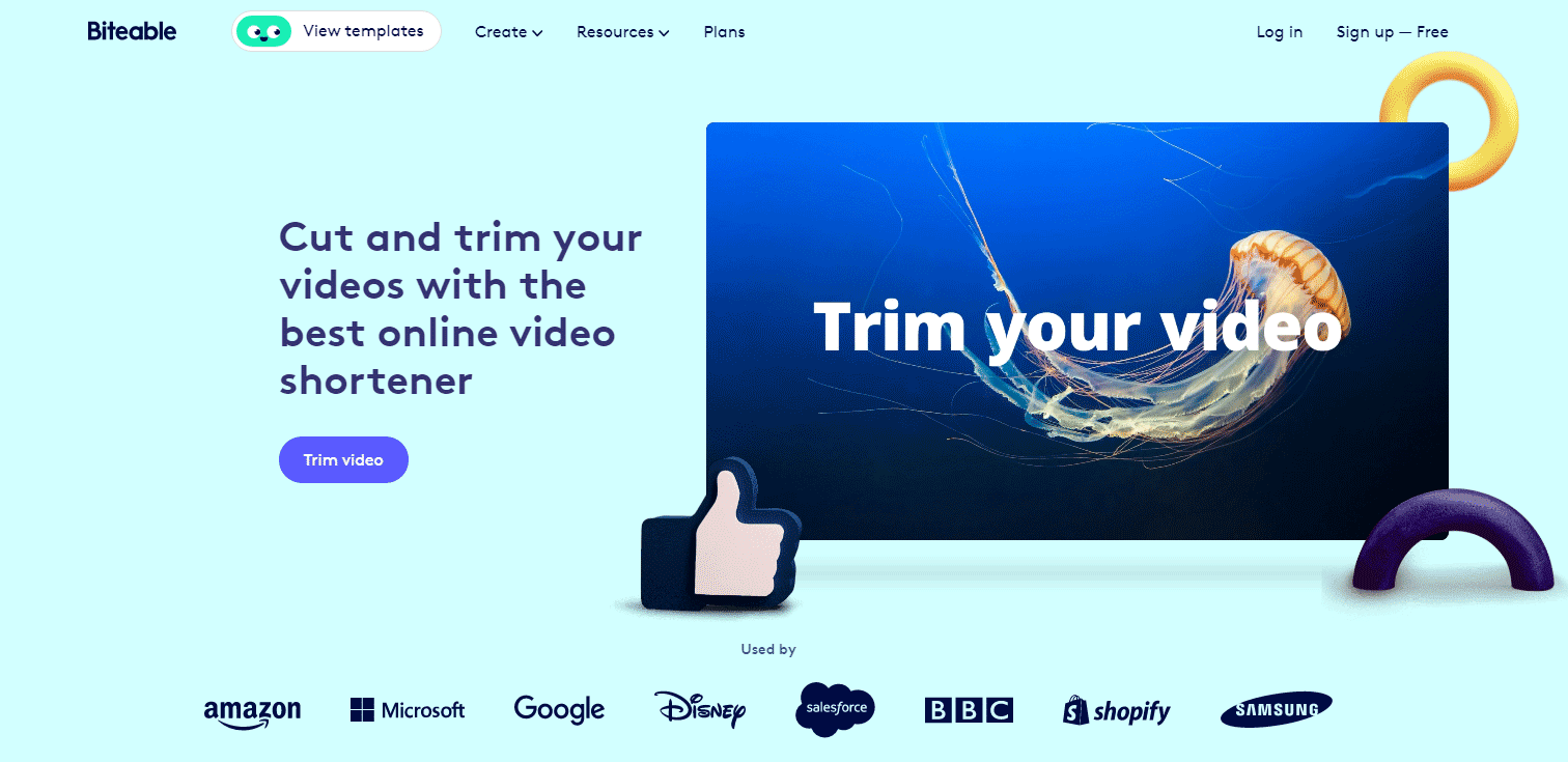 Biteable Video Trimmer - Biteable Cut & Trim Your Videos with an Online Video Shortener