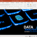 animated data analysis powerpoint template