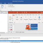 preview repaired powerpoint file