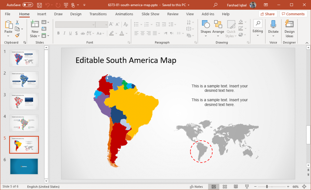 Best Continents Map Templates for PowerPoint