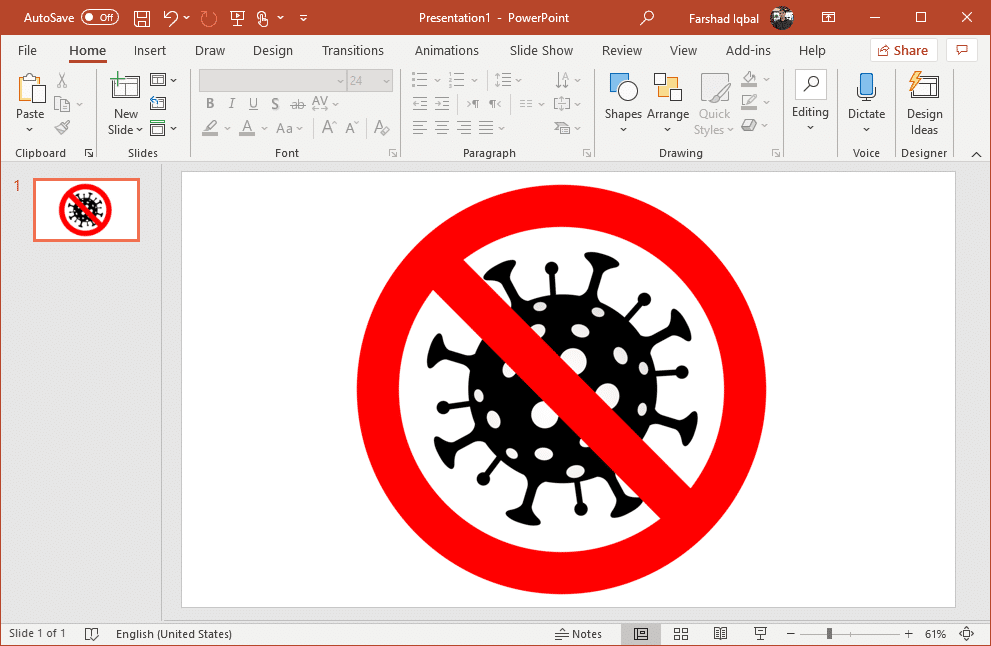 virus not allowed clipart