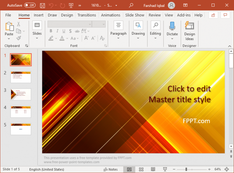 11+ Aesthetic Backgrounds for Presentations in PowerPoint