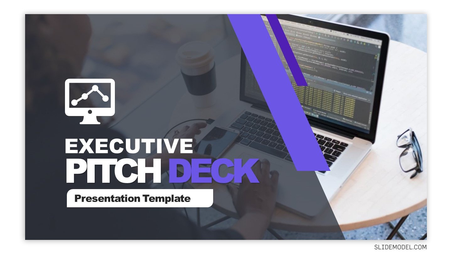 Executive Pitch Deck PowerPoint template - pitch deck template ppt