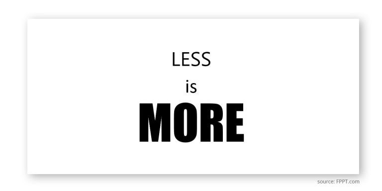Powerpoint With Less Words 5 Tips You Need to Know to Design Effective, Brain-Friendly Presentations