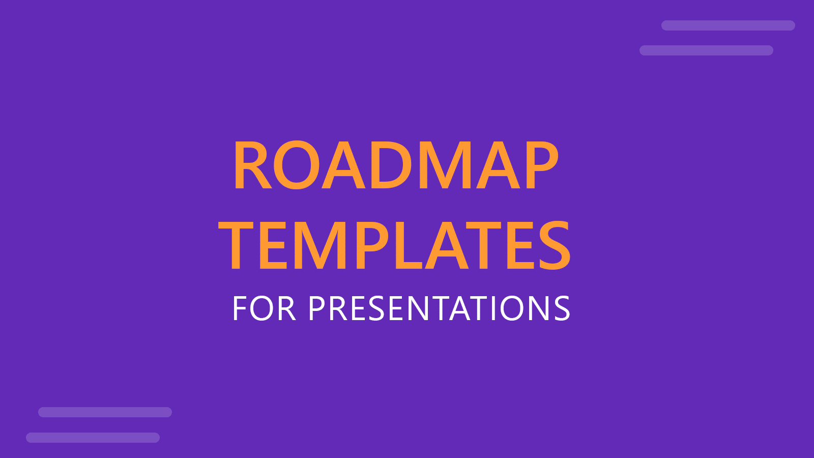 Best Roadmap Templates for PowerPoint & Google Slides