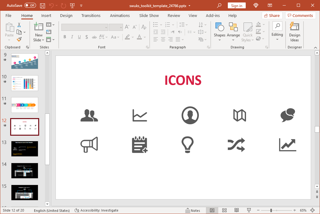 SWUKS clipart for PowerPoint