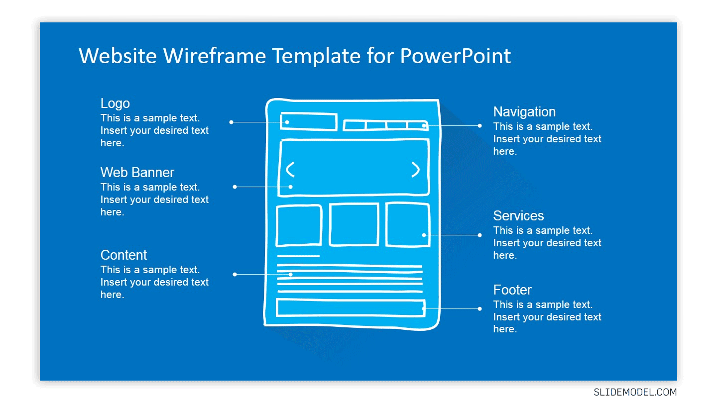 Website Wireless PowerPoint template
