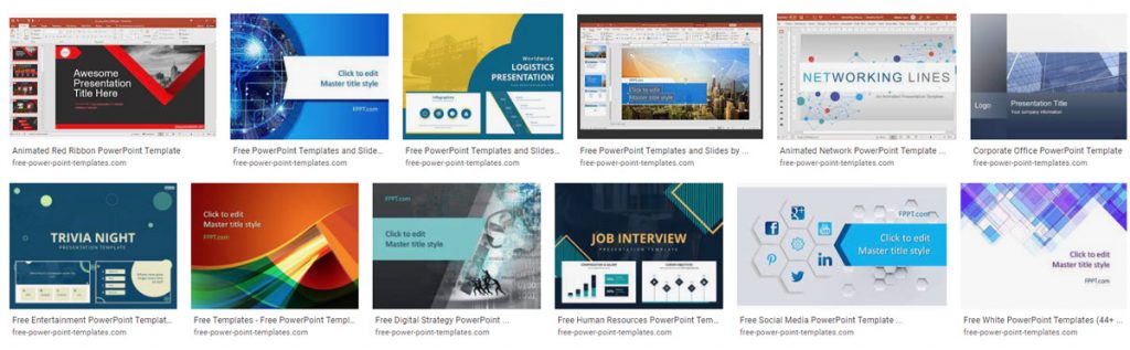 Presentation Templates Examples