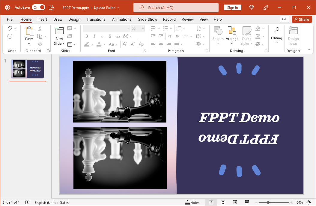 Mirror or flip text in a PowerPoint slide - how to mirror a slide in powerpoint