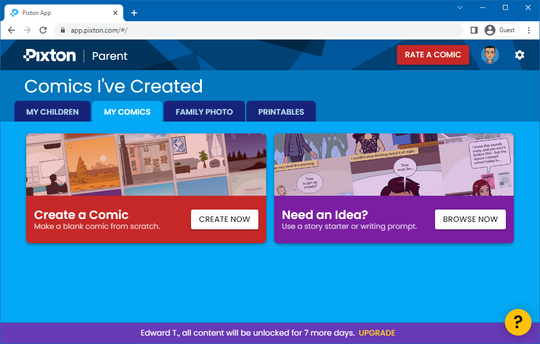 Create Comic Strips for PowerPoint Presentations with Pixton