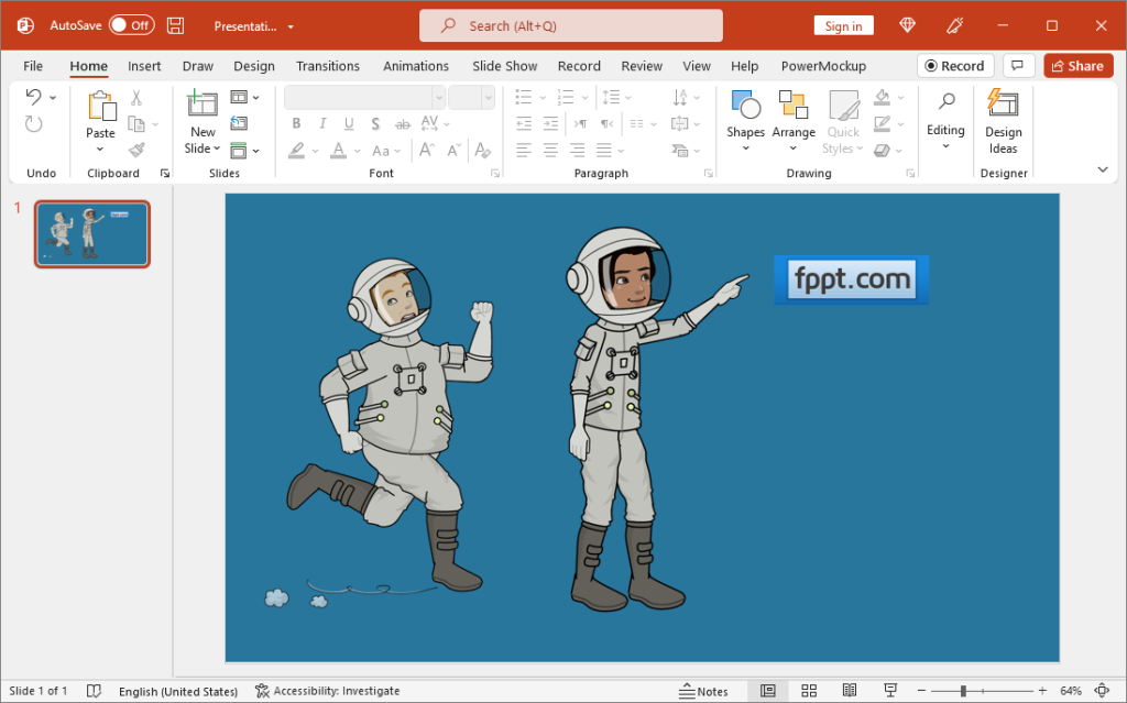 Create comic strips and storyboards in PowerPoint