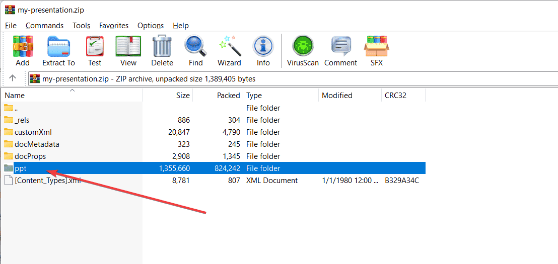 How to extract media files from PowerPoint presentations
