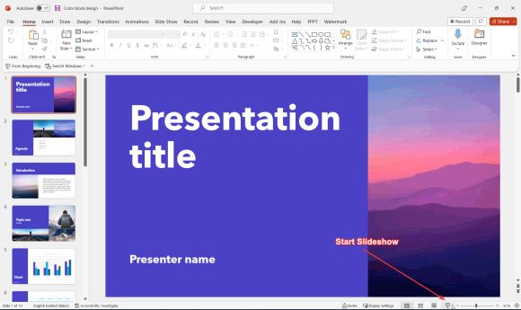 How to Start a PowerPoint Slideshow - Step by Step Guide
