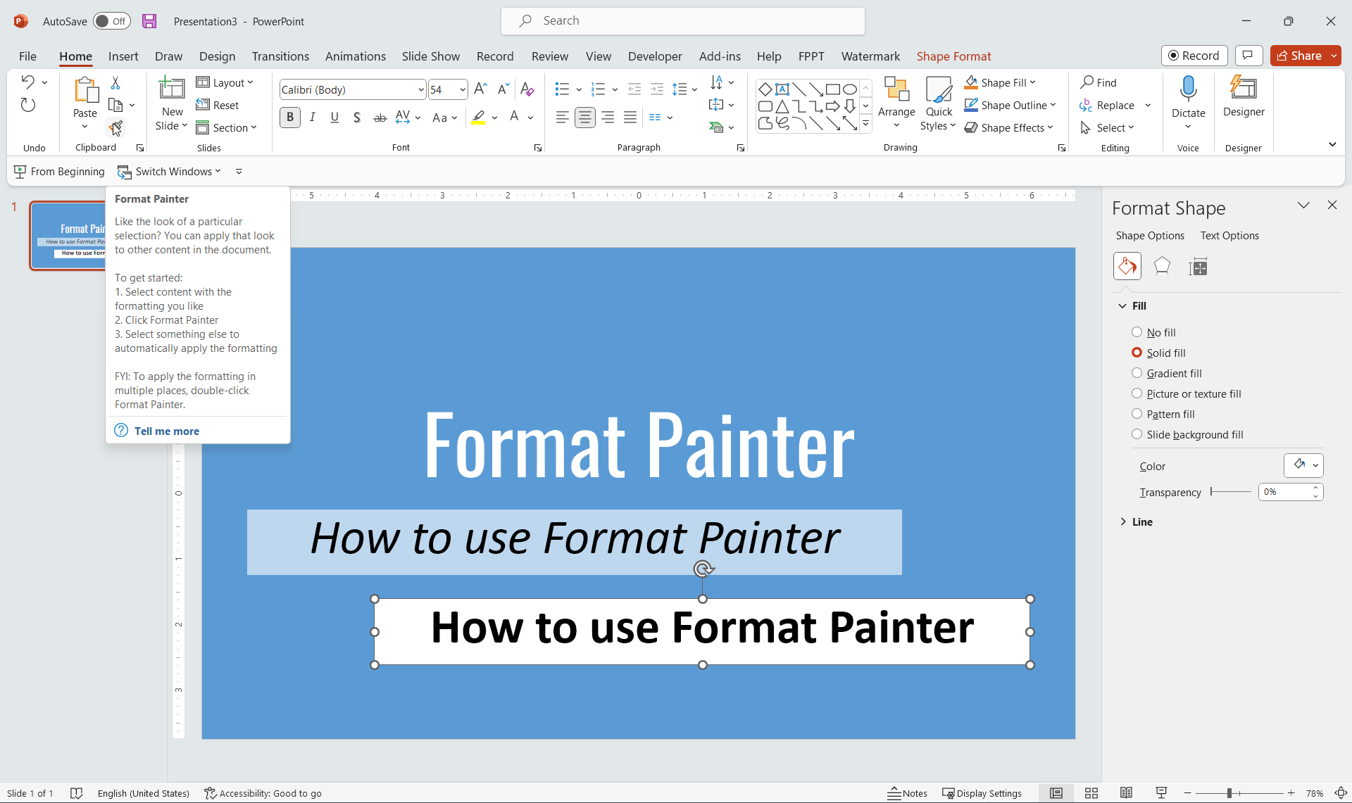 Mastering Format Painter in PowerPoint: A Quick Guide for Presentation ...
