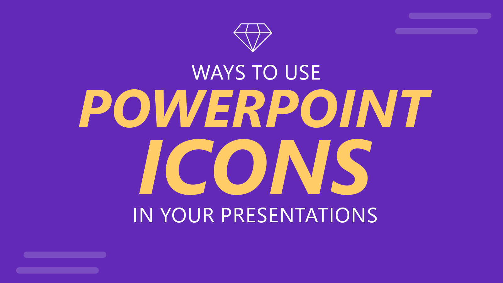 How to Use Icons in your PowerPoint Presentations (4 Different Ways) - How to insert icons in powerpoint