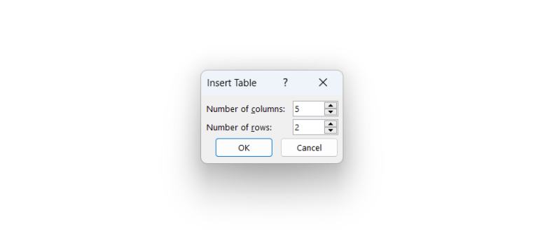 How to Create a Table in PowerPoint