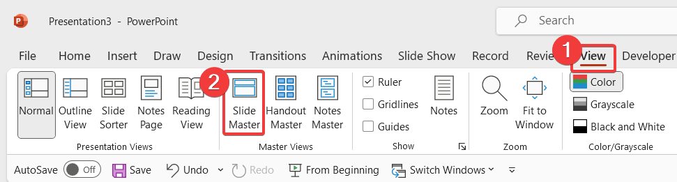 Slide Master in PowerPoint