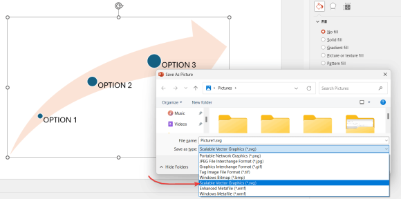 How to Convert a PowerPoint Presentation to a Vector Image