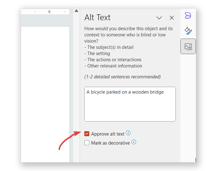 Alt text in PowerPoint