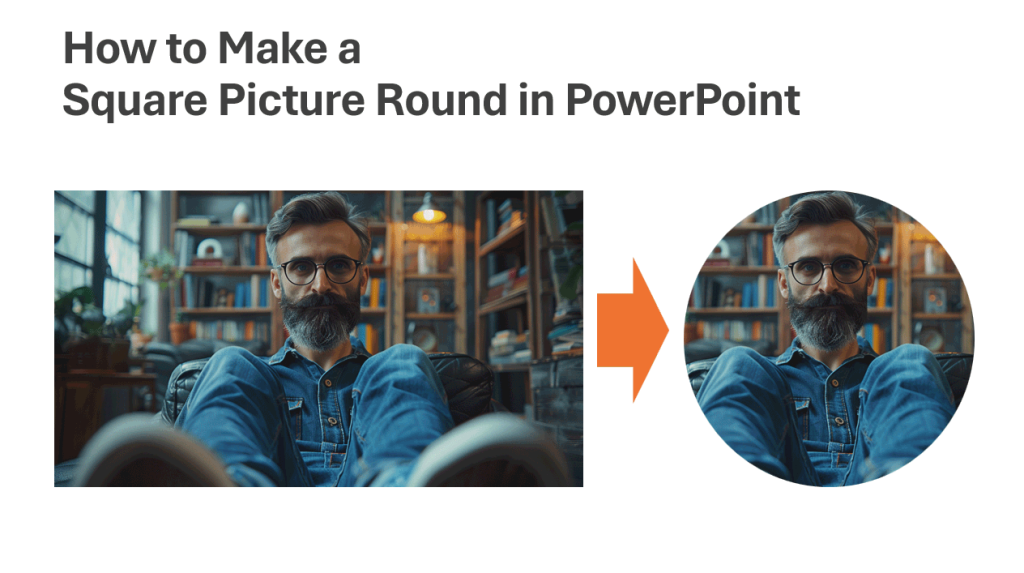 How to Make a Square Picture Round in PowerPoint