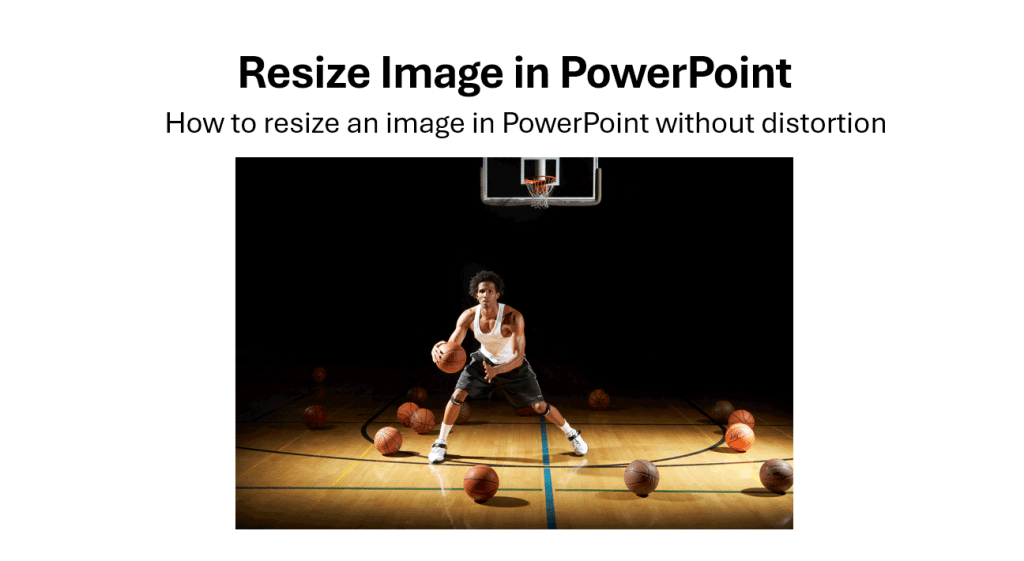 How to Resize an Image in PowerPoint Without Distortion