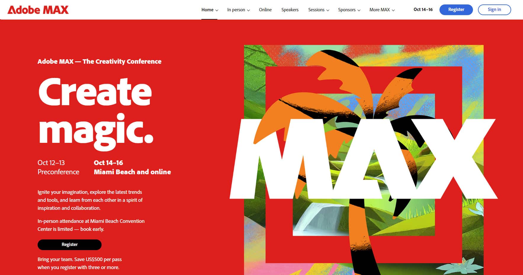 Adobe Max Conference: Quick Guide