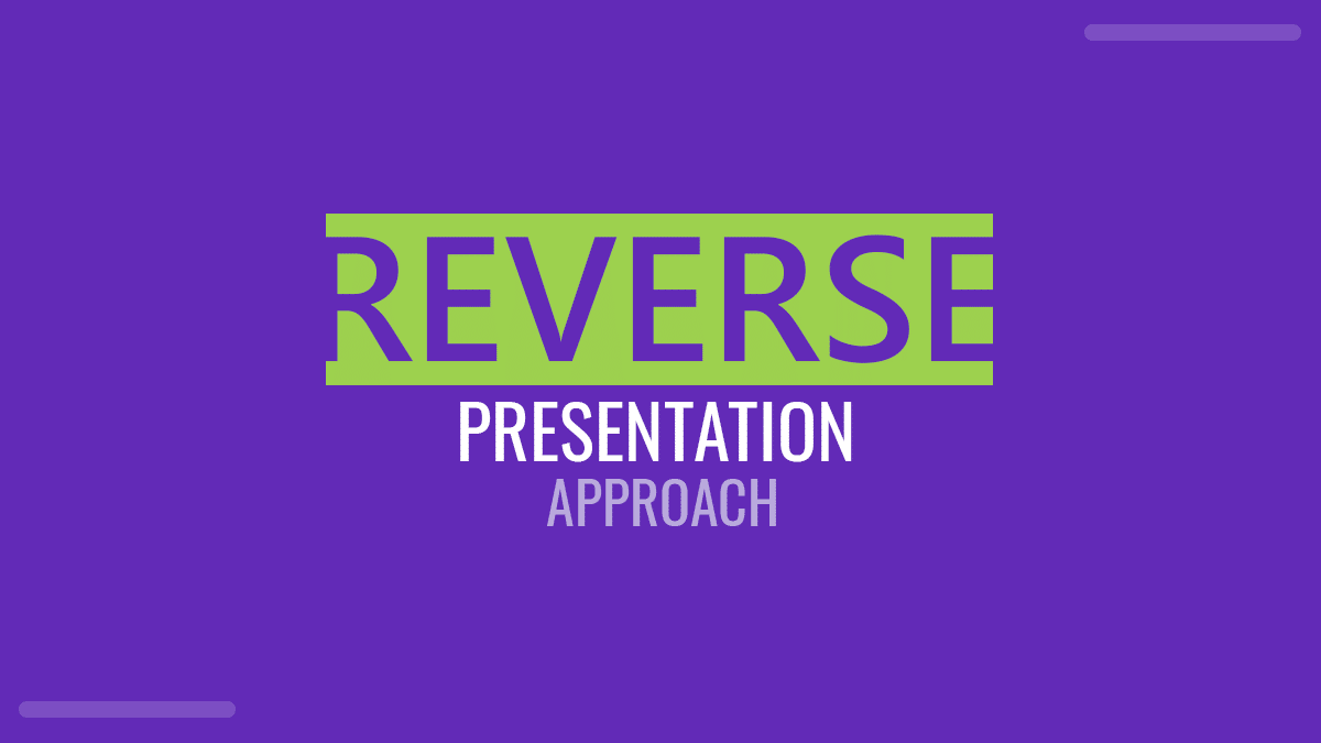 Reverse Presentation: A Modern Approach to Interactive Slide Decks