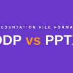 ODP versus PPTX presentation file formats compared side by side
