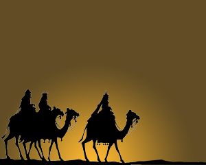 The Three Wise Men Templates PowerPoint | Free Powerpoint Templates