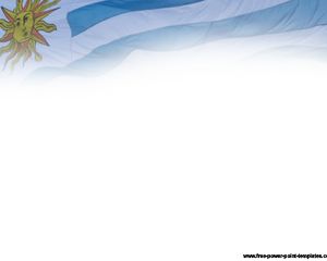 Uruguay flag power point